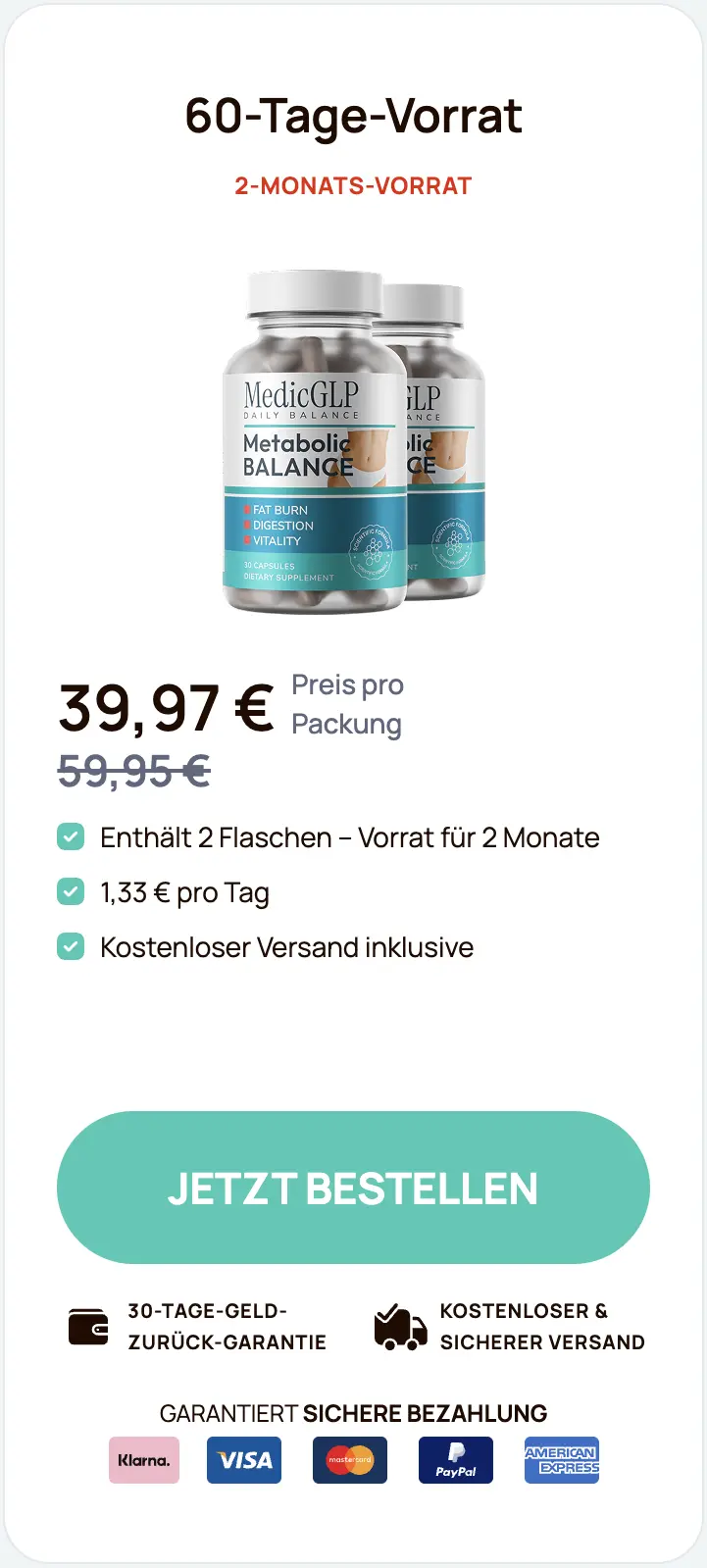 MedicGLP Paket 2 Flaschen