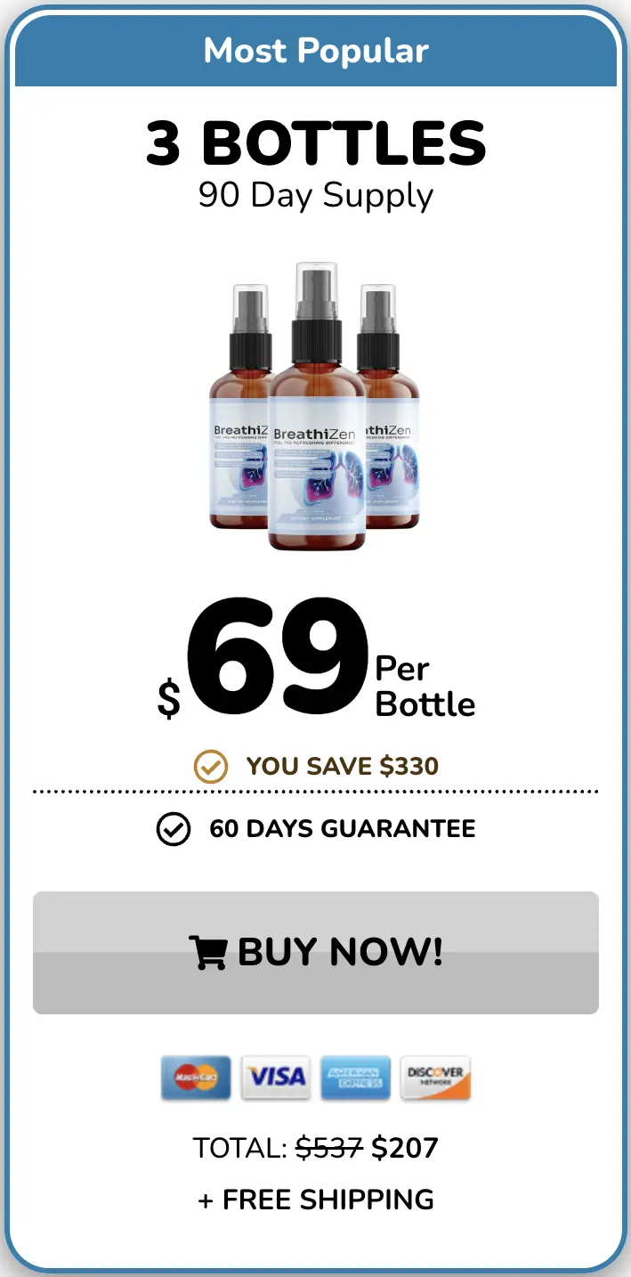 Breathizen buy three package