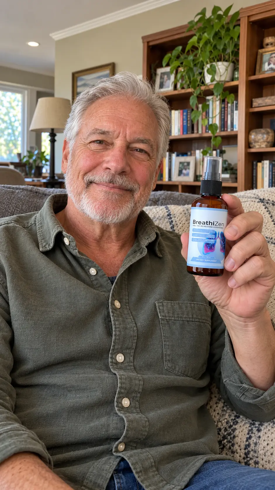 Breathizen customer using breathing support product